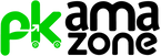 Logo featuring 'pk' in green, representing pkamazone, highlighting modern branding concepts.