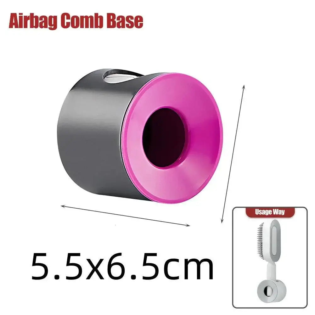 Self-Cleaning Hair Brush with Airbag Massage Scalp Comb