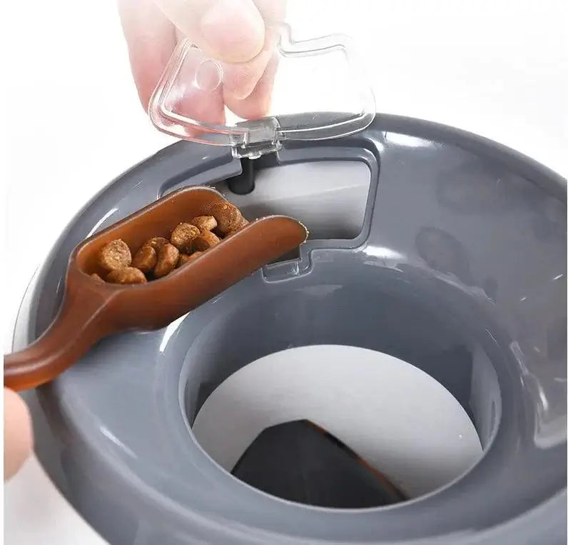 Smart Pet Feeder with customizable portion control and automated schedule.