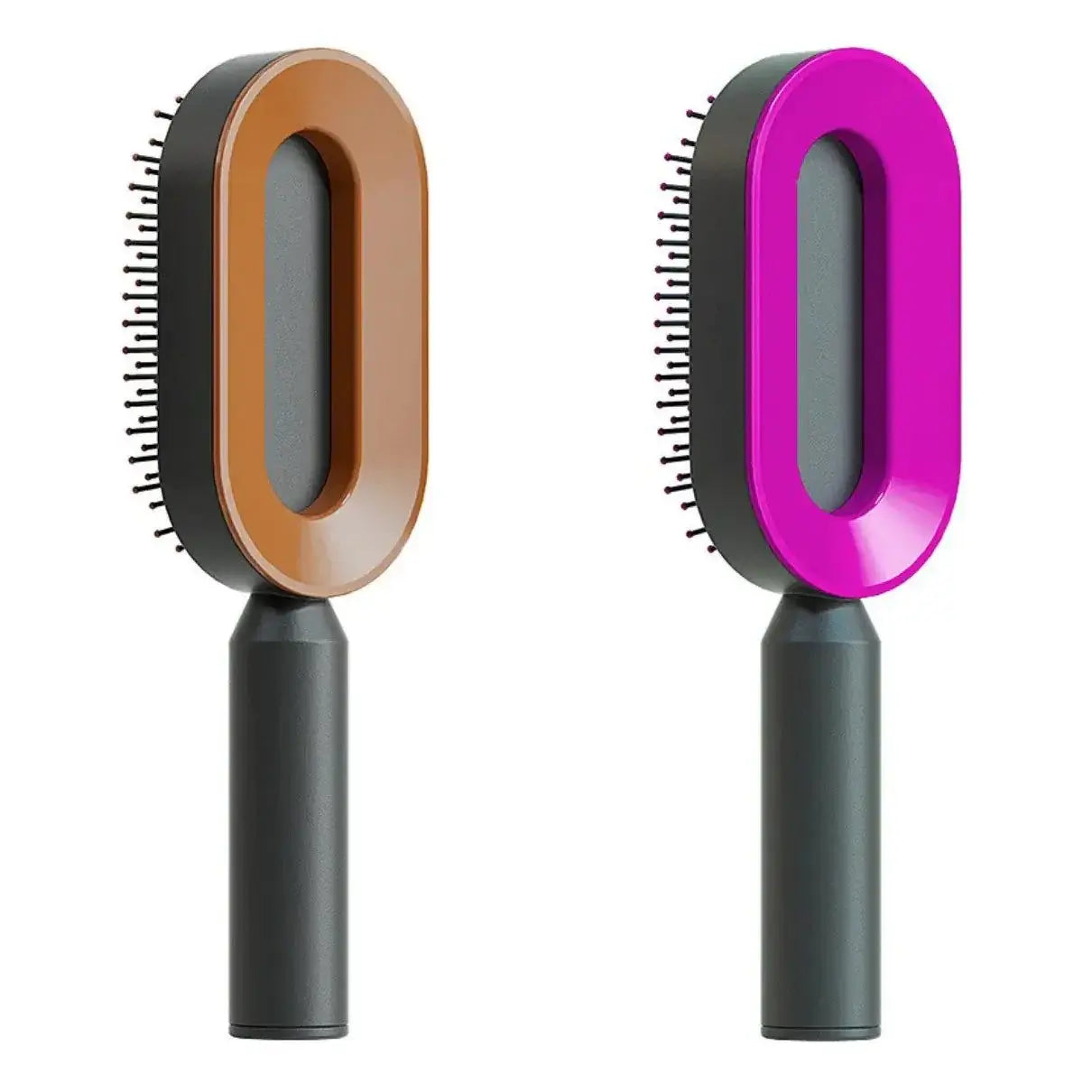 Self-Cleaning Hair Brush with Airbag Massage Scalp Comb