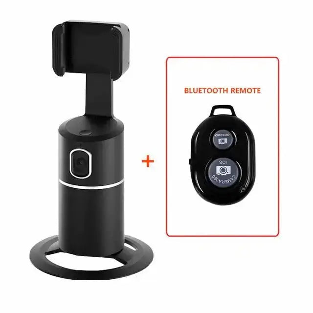 Auto face tracking phone selfie stick with Bluetooth remote for hands-free, stable, and perfectly framed selfies