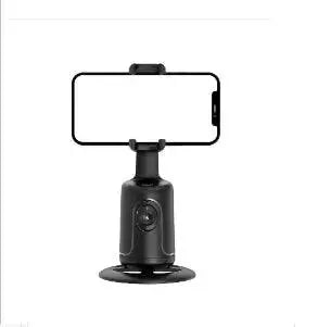 Auto face tracking phone selfie stick with hands-free tracking and smartphone holder