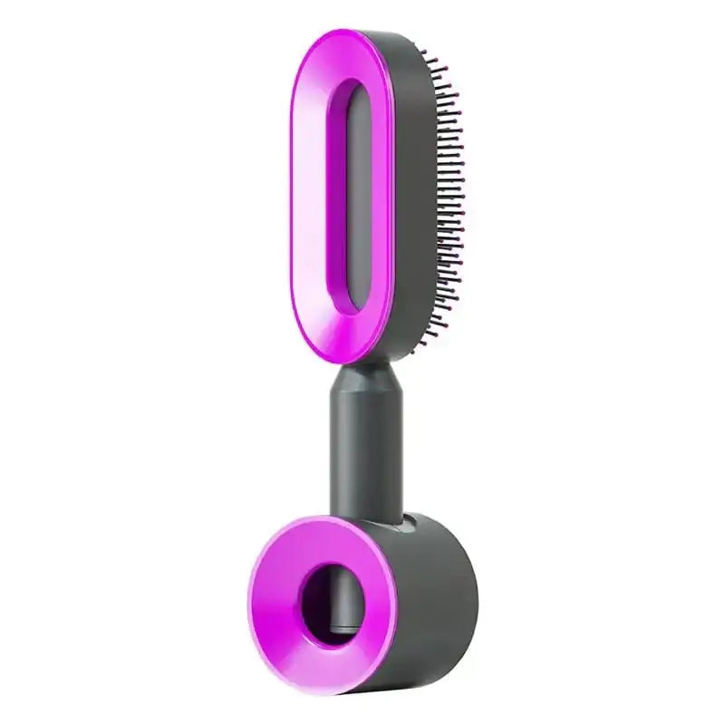 Self-Cleaning Hair Brush with Airbag Massage Scalp Comb