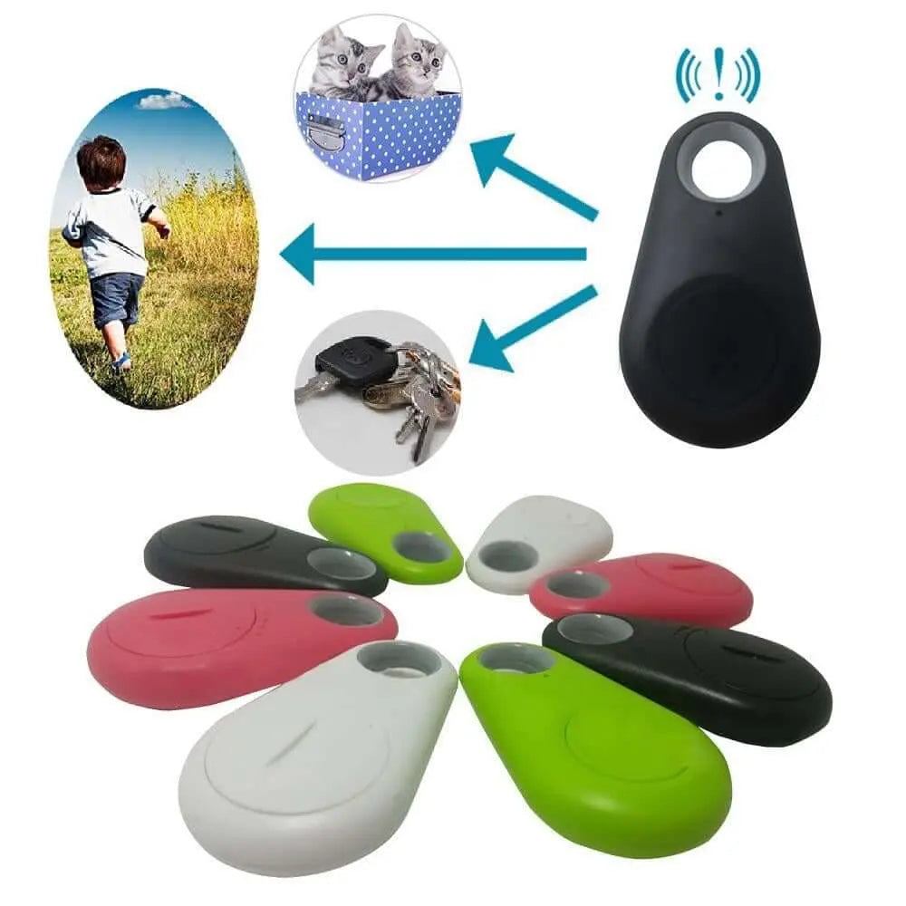 Anti-lost smart wireless Bluetooth tracker in various colors for locating personal items like keys or bags.