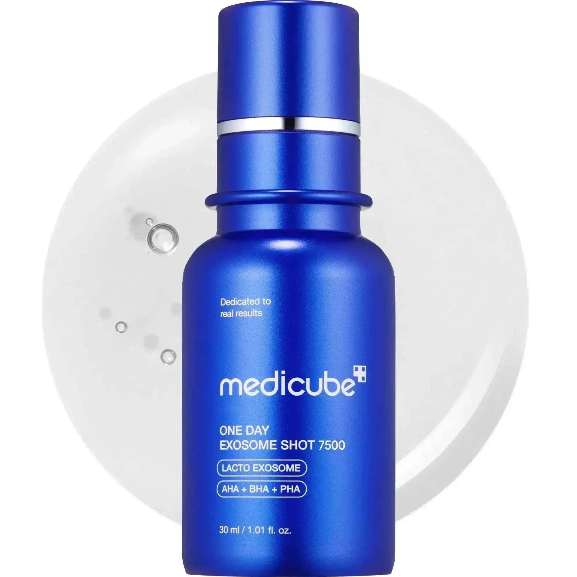 Medicube Zero Exosome Shot Spicule Facial Serum Skin Booster with Exosome Technology.