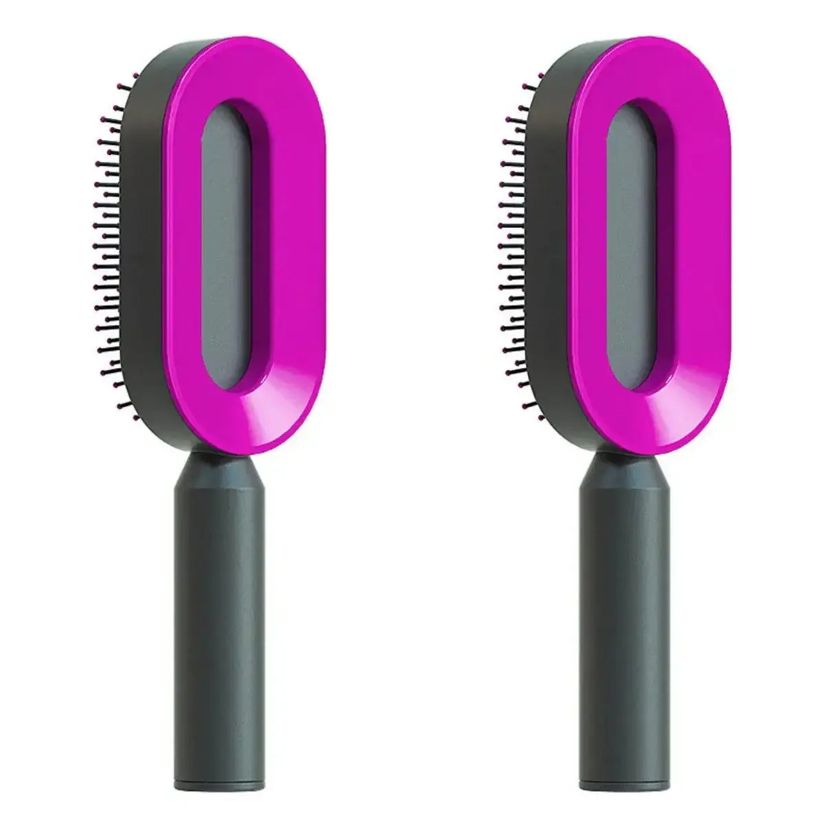 Self-Cleaning Hair Brush with Airbag Massage Scalp Comb