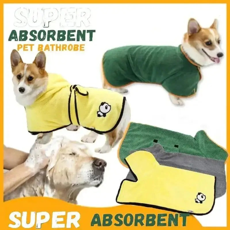 Super Absorbent Pet Bathrobe Towel PKamazone