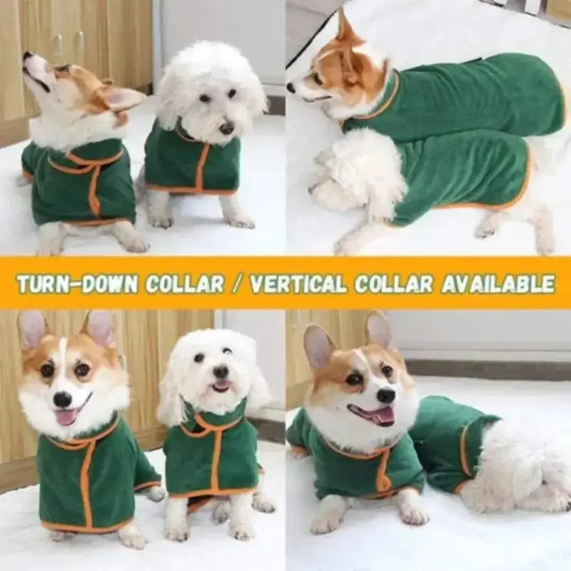 Super Absorbent Pet Bathrobe Towel PKamazone