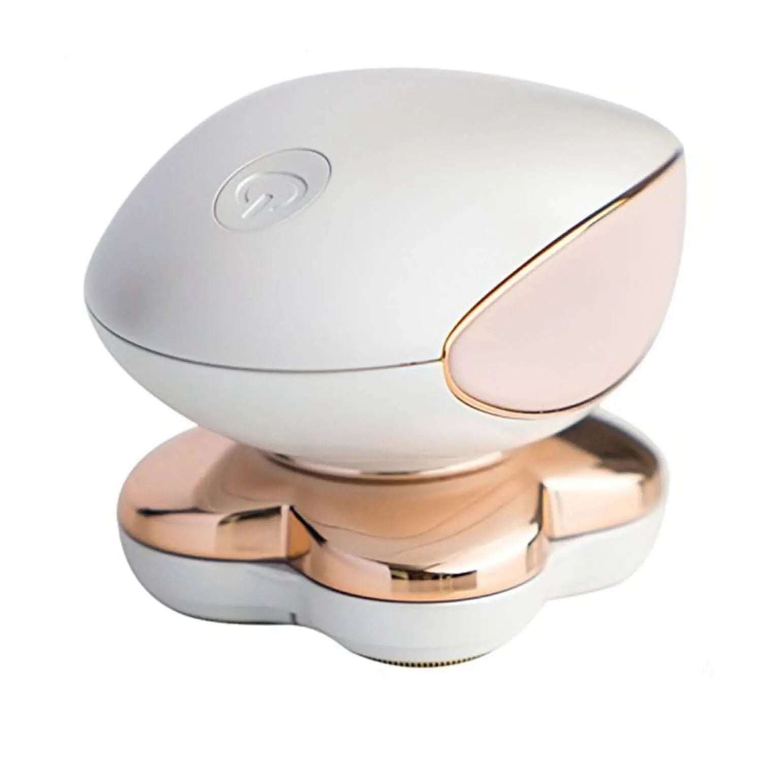 Portable Women Flawless Leg Hair Remover with 18K gold plated blades and ergonomic design.