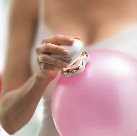 Portable palm-sized Women Flawless Leg Hair Remover in use, highlighting smooth, pain-free hair removal.